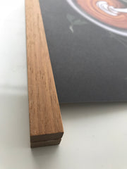 Magnetic Wooden Poster Hanger Frame - LARGE