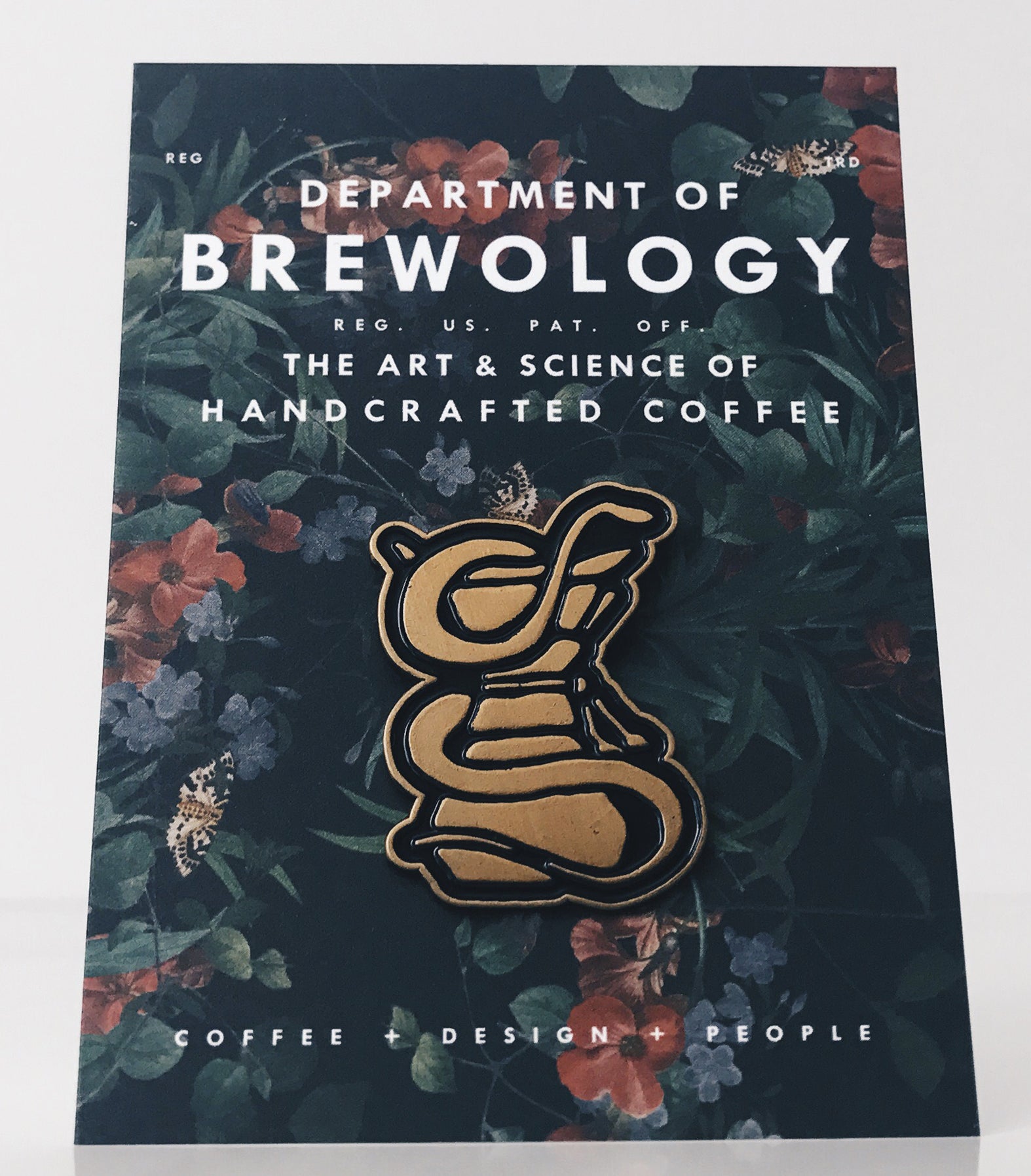 (EUROPE) Black Coffee Pin Series - Serpent & Chemex