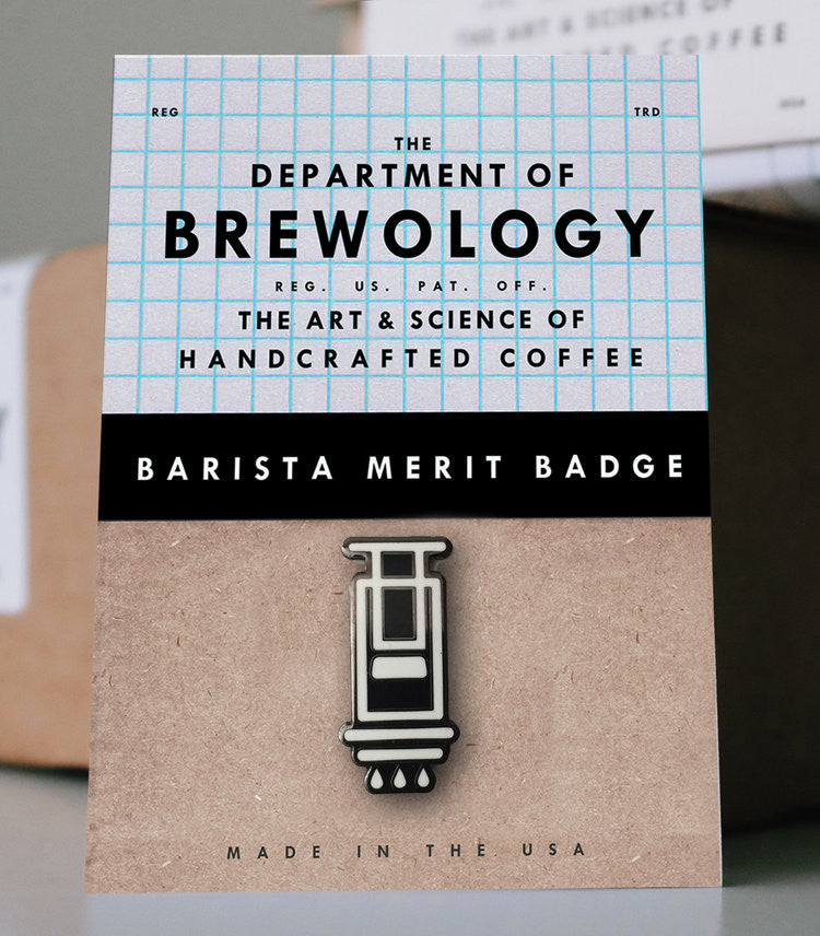 (EUROPE) Barista Merit Badge - Aeropress