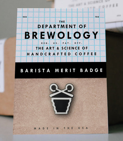 (EUROPE) Barista Merit Badge - Cupping