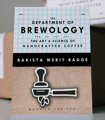 Barista Merit Badge - Portafilter