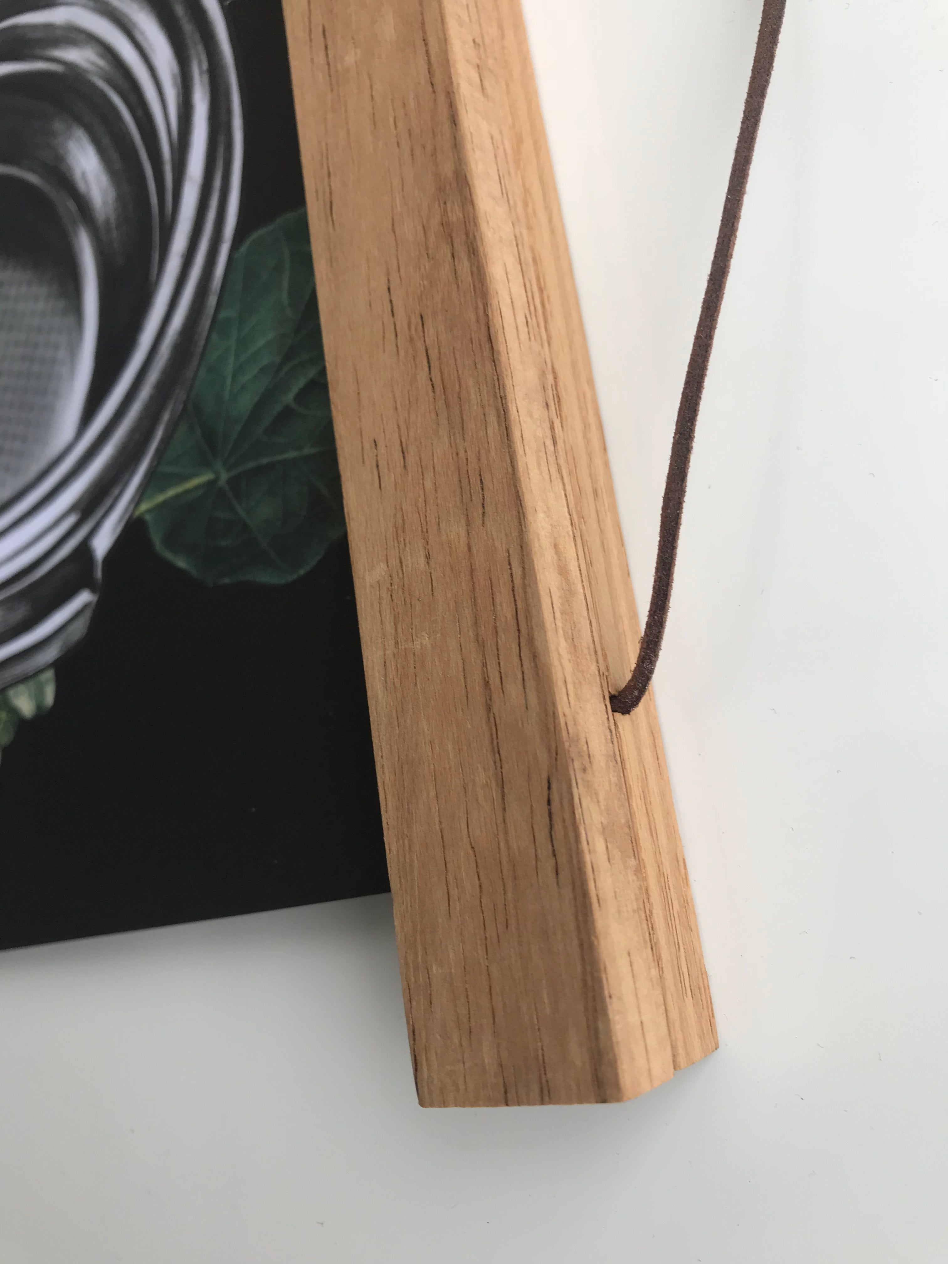 Magnetic Wooden Poster Hanger Frame - SMALL