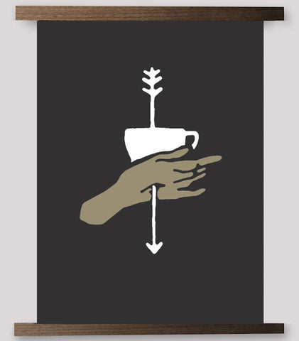 Black Coffee Series - Vessel & Hand