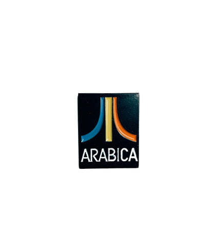 Caffiend - Arabica (Atari logo) Pin