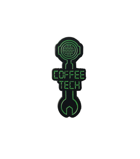 Caffiend - Coffee Tech pin