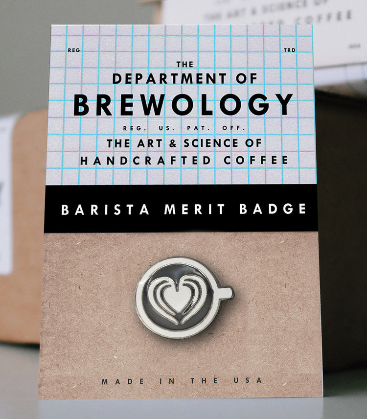Barista Merit Badge - Heart