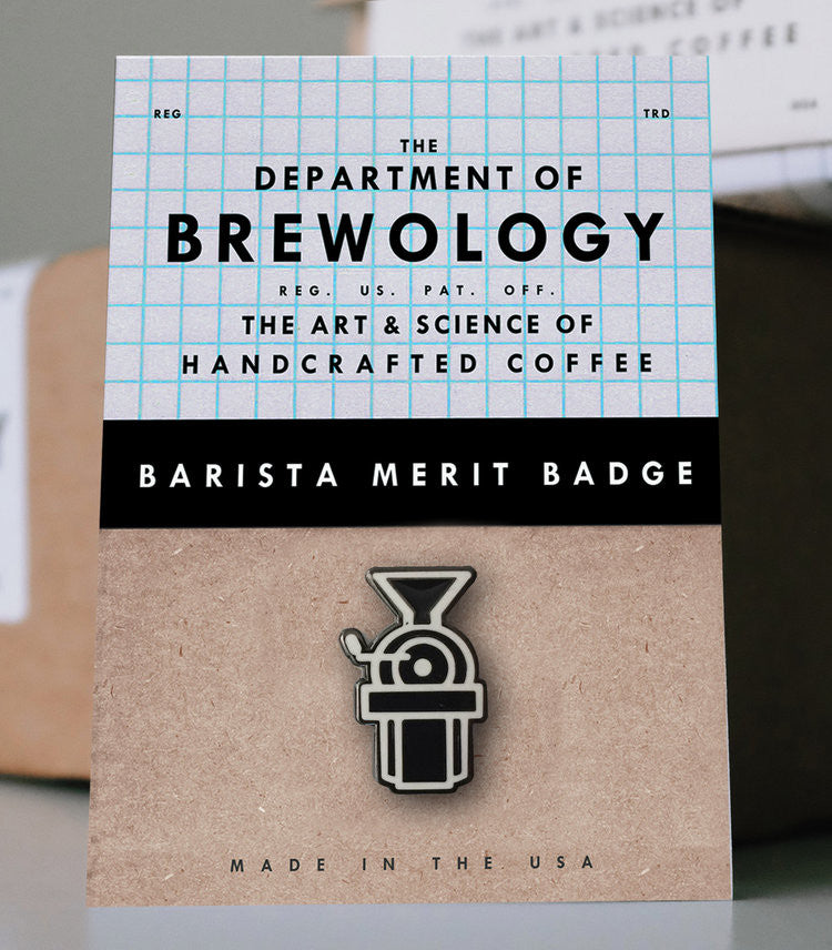 Barista Merit Badge - Roaster