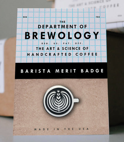 (EUROPE) Barista Merit Badge - Rosetta
